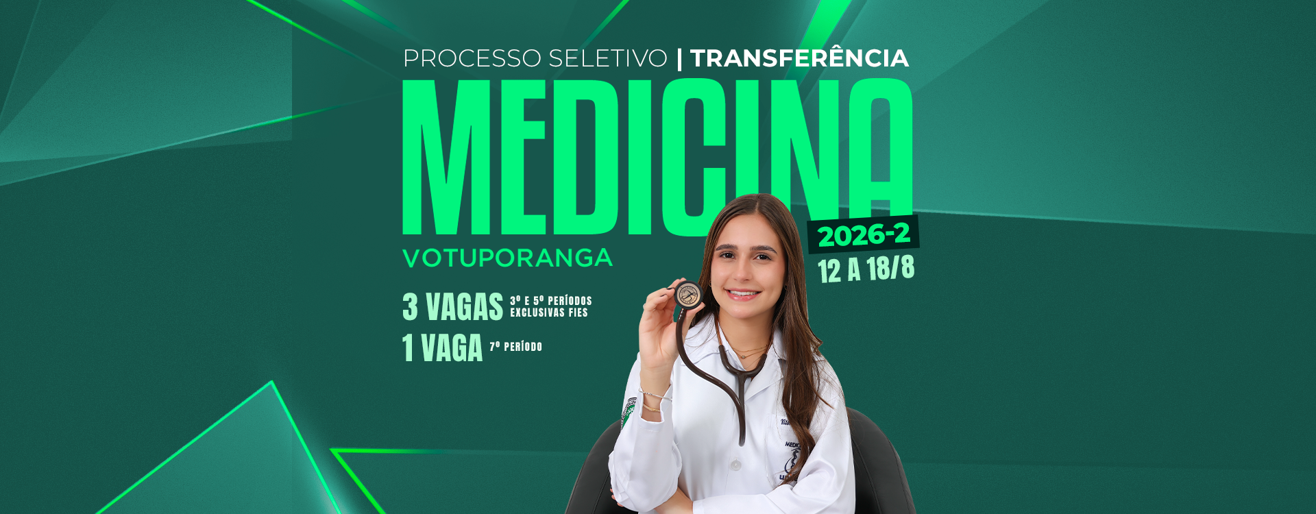 Transferência Medicina Segundo Semestre